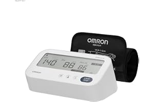 Omron M3 Comfort AFib Blodtrycksmätare, Intelli Wrap-manschett, AFib-detektion, 3x mätningsfunktion, minne för 2 användare