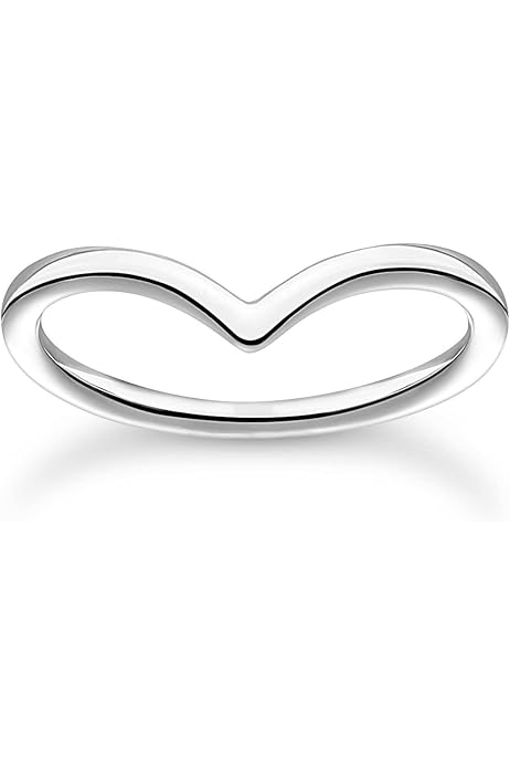Anillo De Plata De Ley 925 Thomas Sabo Para Mujer - Diseño Elegante Y Moderno