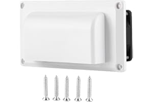 TKSE Ventilador de Ventilación Lateral, 12V 25W Ventilador de Escape de Ventilación Lateral para Caravana Autocaravana Remolque Barco Yate Marino