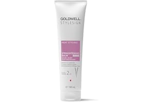 ‎GOLDWELL Goldwell STYLESIGN HEAT STYLING GLÄTTUNGS-BALSAM ideal für mittelstarkes bis kräftiges Haar, 100ml