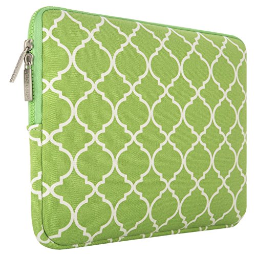 MOSISO Tasche Sleeve H  lle f  r 13-13 3 Zoll MacBook Pro  MacBook Air  Notebook Quatrefoil Stil Canvas Gewebe Laptoph  lle Schutzh  lle Laptoptasche 