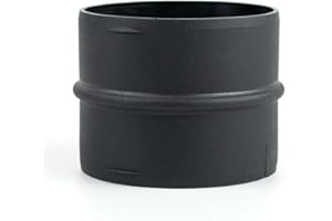 ‎AUTOTERM Verbinder Verbindungsstück Adapter 100/100 für Warmluftschlauch 100mm passend für Standheizung Luftheizung Autoterm, Eberspächer, Planar, Webasto