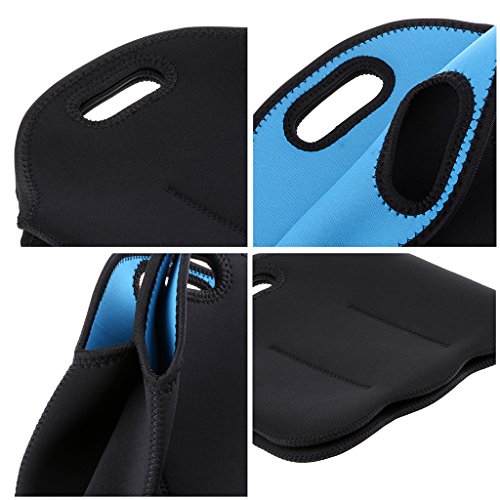 btsky 6 Flaschen Isolierte Neopren Carrier Tote Tragetasche für Bier Baby Flasche Dosen Getränke - 2