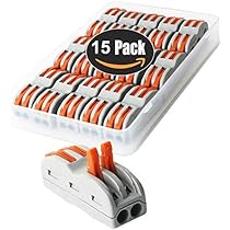 KEEHOM Morsetti Elettrici A Leva - 30 Pezzi SPL-1, Connettori Rapidi Per Cavi Fissi E Flessibili - Foto 10