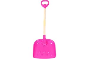 Supvox Kinder-schneeschaufel Mit Griff, Kleinkind-schneeschaufel Für Notfälle Im Kofferraum, Einfahrten Und Schneeräumung Im Auto, Rosa, Ohne