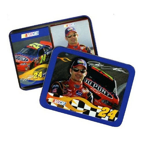 The U.S. Playing Card Co. Jeff Gordon Playing Cards in a Tin with 2 Decks