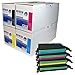 Price comparison product image Refresh Cartridges Remanufactured High Capacity Toner Cartridge Replacement for Samsung CLP-660B (4-Pack, Black, Cyan, Magneta, Yellow)