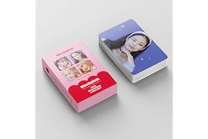 N\C Blackpink Kpop Zestaw 55 kartek okolicznościowych na sezon 2022 czarno-różowe