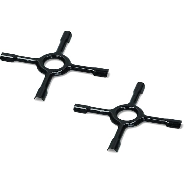 Supporto Per Fornelli A Gas Da 18 Cm In Acciaio Al Carbonio - Riduttore Per Pentole, Moka E Wok Su Cucine UK