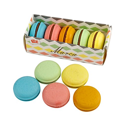 YIXIN Macaron Dorayaki stile matita Gomme a Chiara (5 pcs)