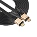 Produktbild MEIHE-Cables/Adapters Kabel und Adapter 10m HDMI 2.0 (4K) 30AWG High Speed 18 Gbps Vergoldete Anschlüsse HDMI Stecker auf HDMI Stecker Flachkabel (Großauswahl : Hdmi0074j)