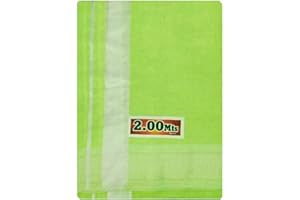 Stylesindia Cotton Single Layer Colored Dhoti 1.8 Meters Length Lungi Sarong With Resham Designer Border Dhotis