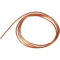 Tuyau Tube En Cuivre Souple 2M - OD 4mm X ID 3mm Pour Réfrigération Et Plomberie