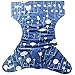 iZiv(TM) Newborn Organic Infant Waterproof/Adjustable/Reusable/Washable Pocket Cloth Diaper Fit Babies 0-3 Years(Universe)