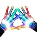 Produktbild LED Party Handschuhe Bunte Licht Handschuhe Leuchtende Handschuhe Party Tanzen Halloween Weihnacht Handschuhe Beleuchtung Handschuhe Einheitsgröße