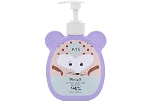 YOPE Jabón de Manos para Niños | Mayores de 3 años | Gel de aloe vera | Calmante | Textura ligera | pH neutro | Para pieles sensibles | 94% Ingredientes naturales | Vegan formula | Caléndula | 400ml
