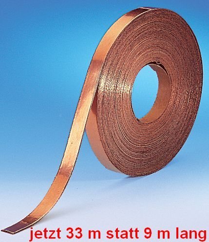 Preisvergleich Produktbild MiniMundus Kupferband, 33m lang, 5mm breit