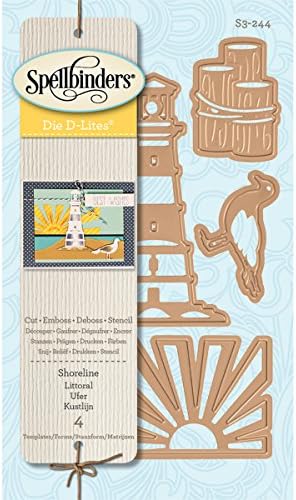 Spellbinders"D-Lites" Shoreline Dies, Brown