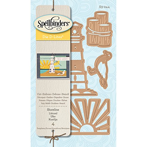 Spellbinders"D-Lites" Shoreline Dies, Brown