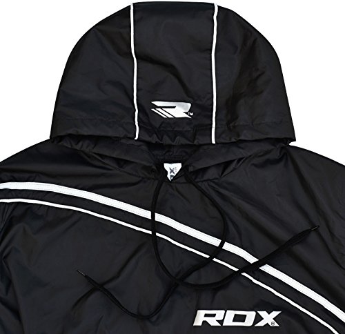 RDX Sauna Schwitzanzug Sweatanzug Saunaanzüge Trainingsanzug Fitnessanzug Schweiß Anzug Schweissanzug - 4
