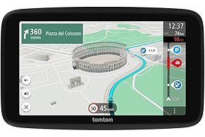 TomTom Navigatore Satellitare per Auto GO Superior (schermo da 6", con info Traffico, Tutor, Autovelox, Mappe Mondo, Aggiornamenti Veloci via WiFi, Parcheggi, Prezzi Benzina)