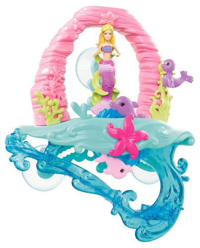 Barbie in a Mermaid Tale 2 - Surf to Sea Bath Playset with Mini Doll