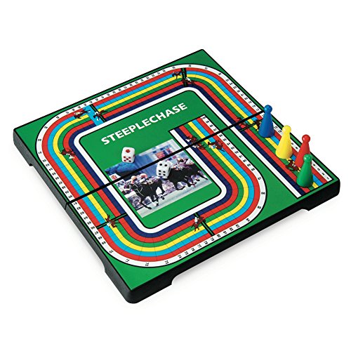 Juego JU01011 -  Travel Game, Steeplechase, Viaje y de Bolsillo Infantil, magnético
