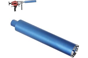 1 ¼ UNC Diamantbohrkrone Dosensenker mit 10mm Turbo | L 460 mm | Ø 82 mm | 8 Segmente, Diamant-Bohrkron Kernbohrkrone für Kernbohrgeräte, Nass- / Trocken Bohrkrone Fliesenbohrer für Beton