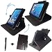 Produktbild Tasche für Sony Xperia Tablet Z SGP311 Schutz Hülle Etui mit Standfunktion + Touch Pen – Braun 10.1 Zoll 360_