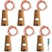 Produktbild Cork Bottle String Lights, 6 Pack Wine Bottle String Light, DIY Decorative Lighting with Battery Powered,6.6FT 20 LED Silver String Lights for Party, Club,Decorative,Christmas,Halloween,Wedding (Red)
