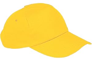 Morefaz New Casquette de Baseball Cap Garçon Fille Enfants Chapeau Snapback Bonnet Unisexe (Jaune)