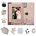 Produktbild FaCraft Scrapbooking Kit, Vintage Scrapbook Starter Kit mit PP Seite Protektoren Taschen (10,5 x9 inch, Darkgray)