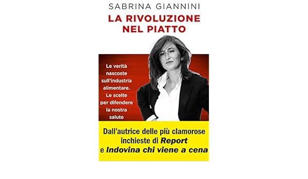 Amazonfr La Rivoluzione Nel Piatto Sabrina Giannini