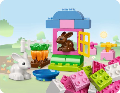 Imagen 2 de LEGO Bricks & More DUPLO 4623 - Cubo Rosa de Ladrillos