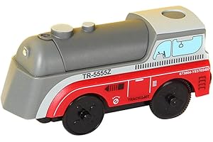 Uposao Kids’ Electric Train, Freight Train with Magnetic Link Locomotive, Battery Powered Locomotive Train, Electric Toy Train, Manual Control Model Train Educational Toy for Children