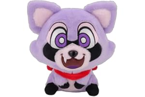 Kouipoie Rambley pluszowe zwierzątka, Indigo Parks Plush przytulanki dla dzieci, śliczne fioletowe szopy pracze, zabawki, prezenty urodzinowe lub wakacyjne dla chłopców i dziewczynek w wieku 5, 6, 7+