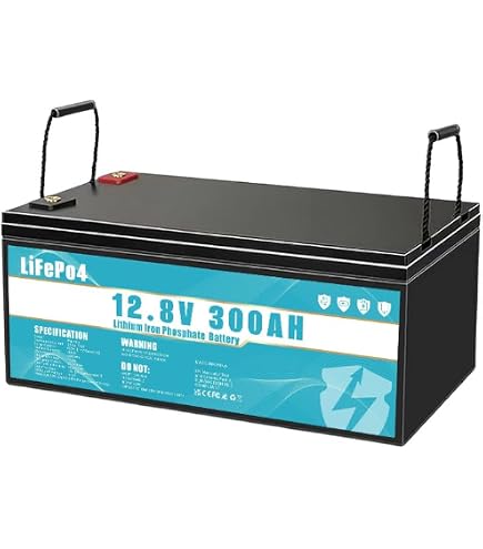 Produktbild von GLCE ENERGY LiFePO4 12V 300Ah Akku Mit 200A BMS – 3840Wh, 10 Jahre Lebensdauer, 4000–15000 Zyklen – Für Solar, Wohnmobil, Off-Grid & Rasenmäher