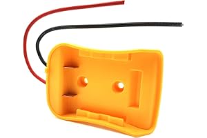 Namvo För Power Wheels Batteriadapter för DeWalt 20V Max Batteri 18V Batteriadapter Dock Power Connector 12 Gauge Robotics