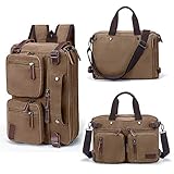 【Material】: Hergestellt aus hochwertigem Canvas + PU leder + Tragegurt ( Längenverstellbar ca. 90-150 cm und Breite: 2,5cm ), schließt durch Reißverschluss. Klassisch, mode und praktisch, mit Langlebigkeit und Robustheit.