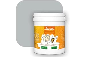 1000 TEINTES Peinture écologique Natura Linéa® Aluminium (Côté Apiculture 6803) Ruche SATIN pour 12 m² - 1.00 L