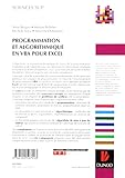 Image de Programmation et algorithmique en VBA pour Excel - Livre+compléments en ligne