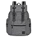 Produktbild Veevan Herren Damen Retro Rucksäcke Licht Rucksack Schulrucksack Vintage Daypacks Hellgrau