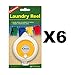 Price comparison product image Coghlan's Laundry Reel Portable Campsite Clothes Line 21' Rope w/Hooks (6-Pack)