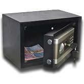 Yuma YM-801-S Elektronik Şifreli ve Anahtarlı &Ccedil;elik Kasa