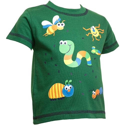 Baby Boys Bug Printed T-Shirt - Size 6 / 12 Months