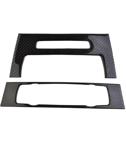 Audi A3 8Y 2021 2022 2023 LHD Couvercle De Panneau De Changement De Vitesse Intérieur En Noir De Carbone, Garniture Décorative, Accessoires De Voiture En ABS, 1PC