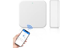 Ruveno WiFi G2 Gateway Bridging Hub Remote Control Smart Door Lock Work with TTLock Google Home Alexa Voice Control