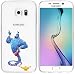 Produktbild Samsung Galaxy S6 Edge Hülle von licaso® für das Galaxy S6 Edge aus TPU Silikon Dschinn Wunderlampe Geist Orient 1001 Nacht Muster ultra-dünn schützt Dein Samsung Galaxy S6 Edge & ist stylisch Schutzhülle Bumper in einem (Samsung Galaxy S6 Edge, Wunderlampe Aquarell)