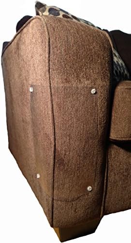 Cat Scratch Guard - Furniture Protector - Two LARGE 28 x 23cm Cat Scratch Guards with Pins - Love Your Furniture AND Your Cat!