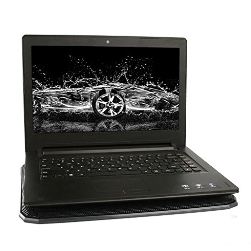 Luefter Kuehler Cooling Pad Stand Kuehler USB-Kabel Fuer Laptop-PC Notebook Schwarz - 6